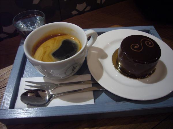 Americano a Čokoládová mousse